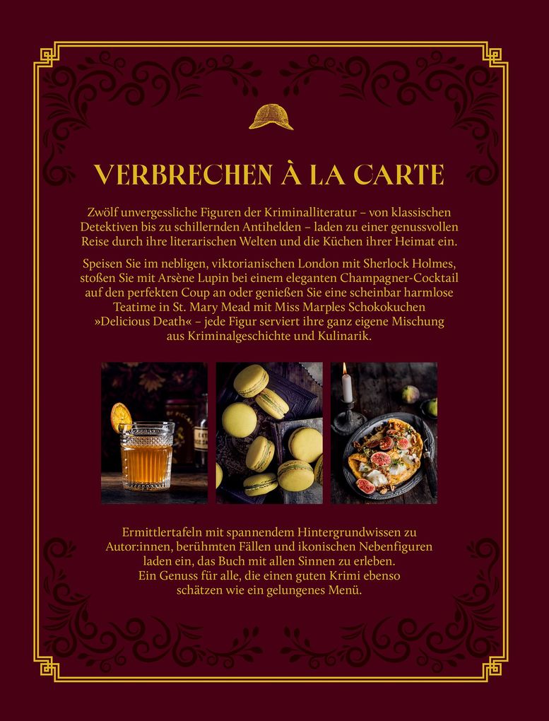 Weitere Ansicht: Das Krimikochbuch | Silke Martin