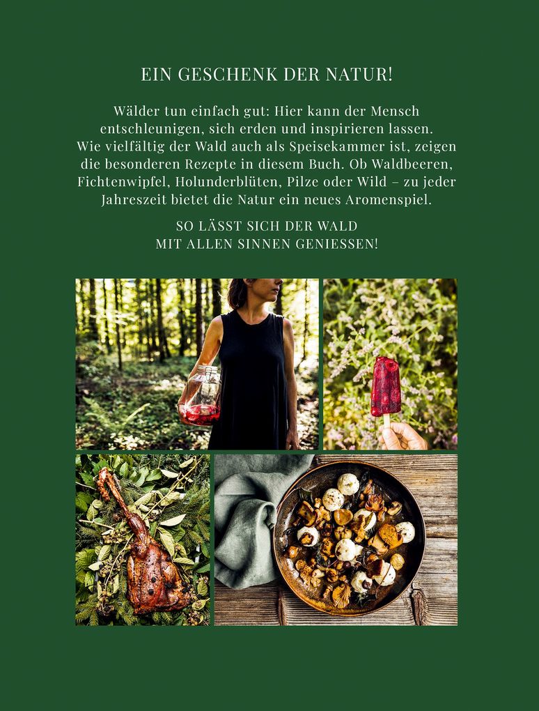 Weitere Ansicht: Das Wald-Kochbuch | Bernadette Wörndl