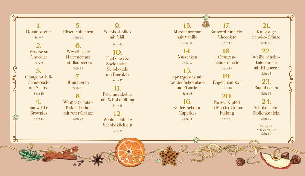 Weitere Ansicht: 24 Schokoträume bis Weihnachten