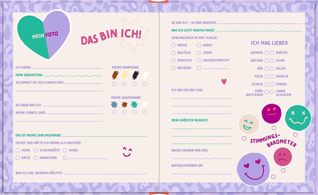 Weitere Ansicht: Freundebuch - Friends Forever