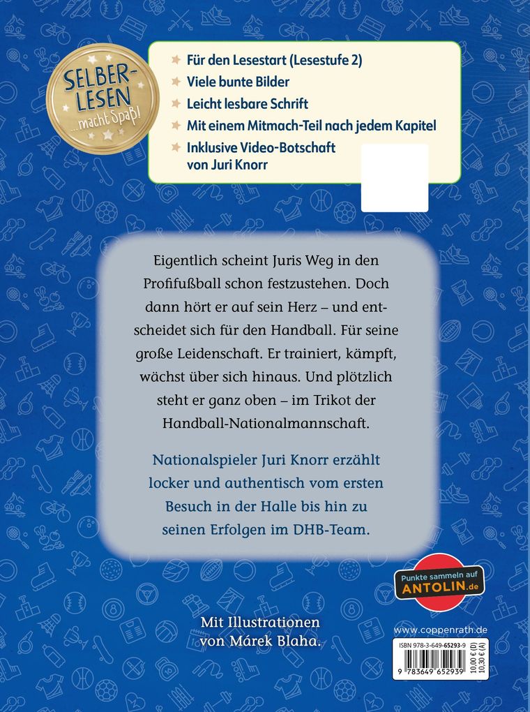 Weitere Ansicht: Sportstars erzählen (Erstlesebuch, Bd. 4) | Juri Knorr