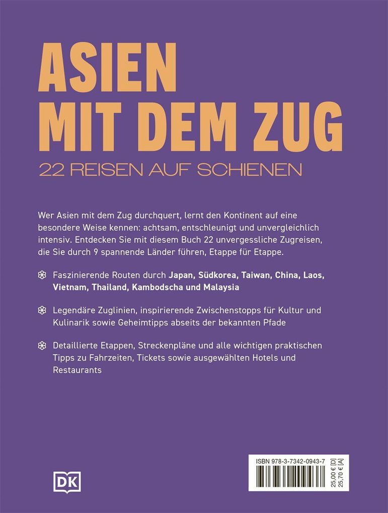Weitere Ansicht: Asien mit dem Zug