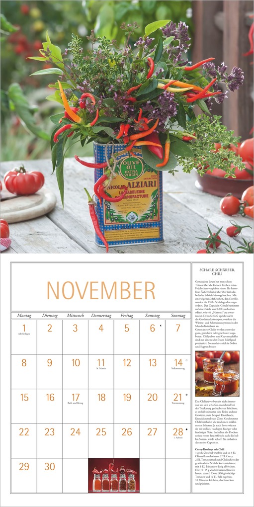 Weitere Ansicht: DuMonts Kräuter Kalender 2027 | Neumann Verlage GmbH & Co. KG