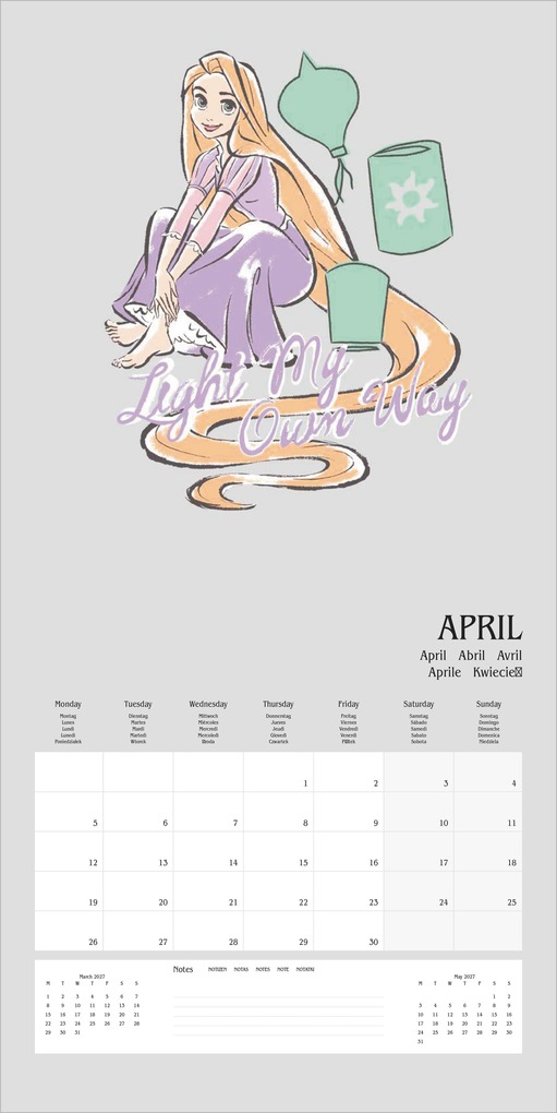 Weitere Ansicht: DISNEY PRINCESS 2027 | Neumann Verlage GmbH & Co. KG