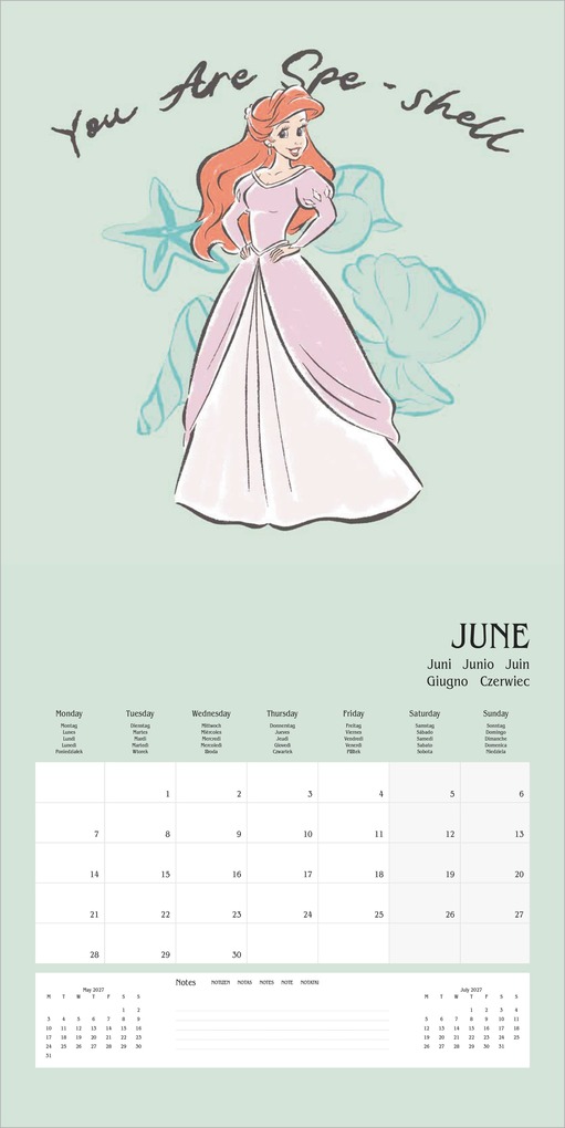 Weitere Ansicht: DISNEY PRINCESS 2027 | Neumann Verlage GmbH & Co. KG