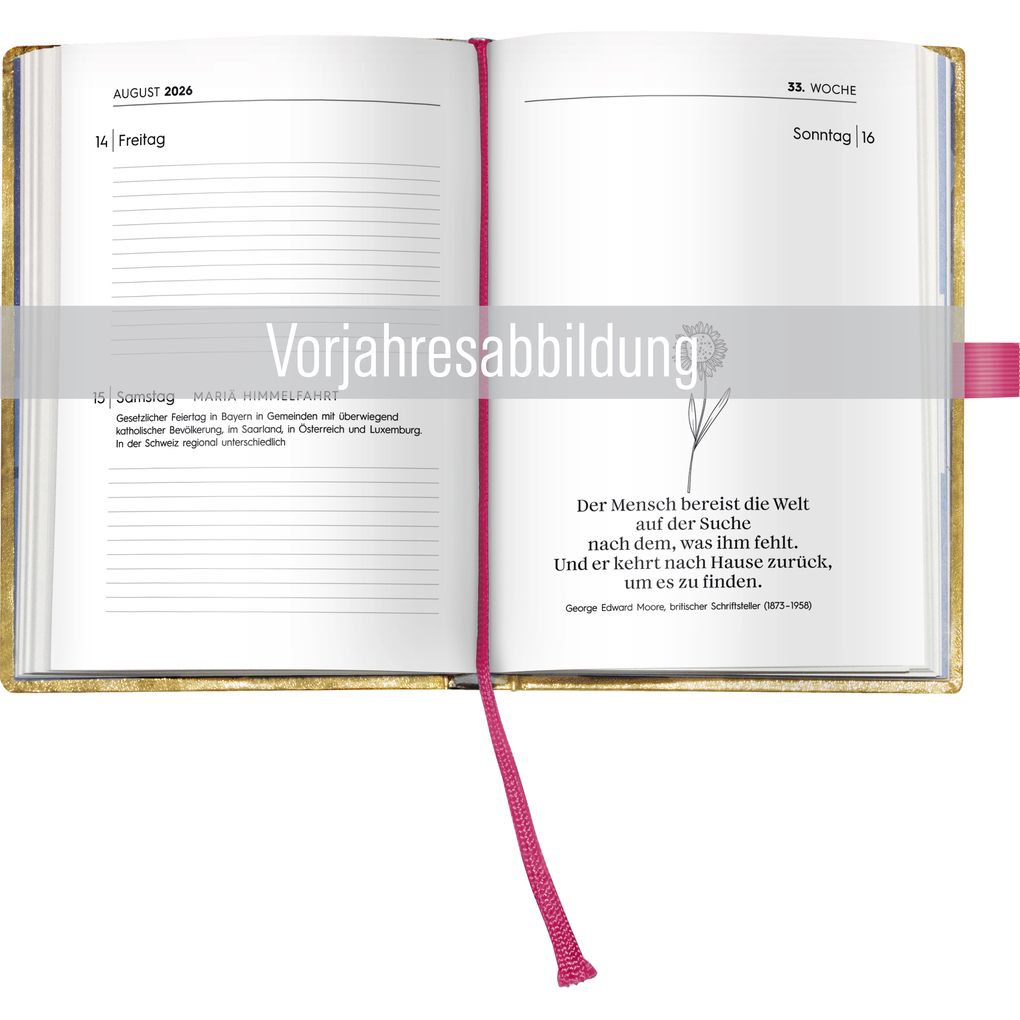 Weitere Ansicht: Brigitte Goldkalender 2027 | Neumann Verlage GmbH & Co. KG