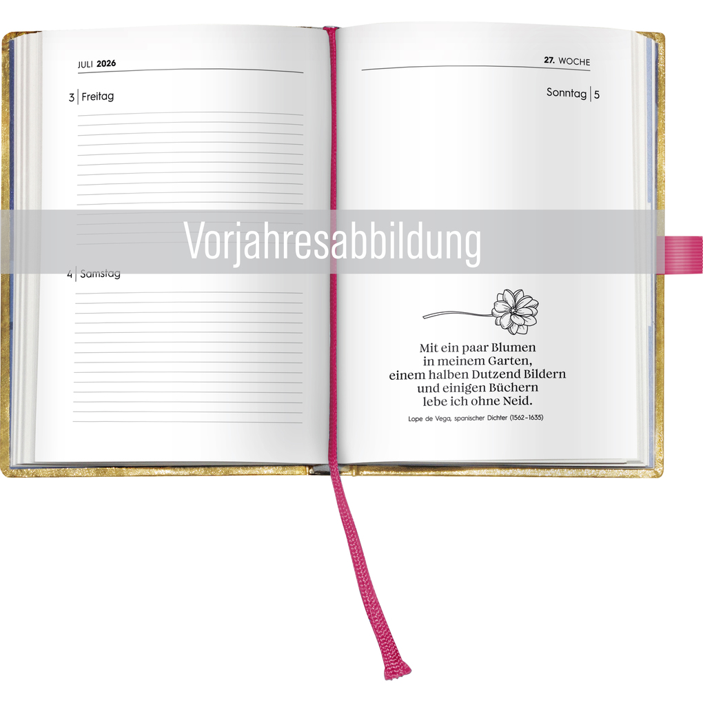 Weitere Ansicht: Brigitte Goldkalender 2027 | Neumann Verlage GmbH & Co. KG