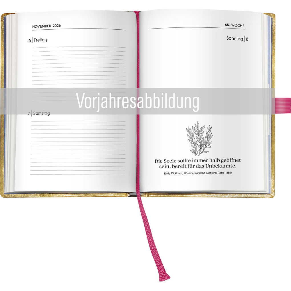 Weitere Ansicht: Brigitte Goldkalender 2027 | Neumann Verlage GmbH & Co. KG