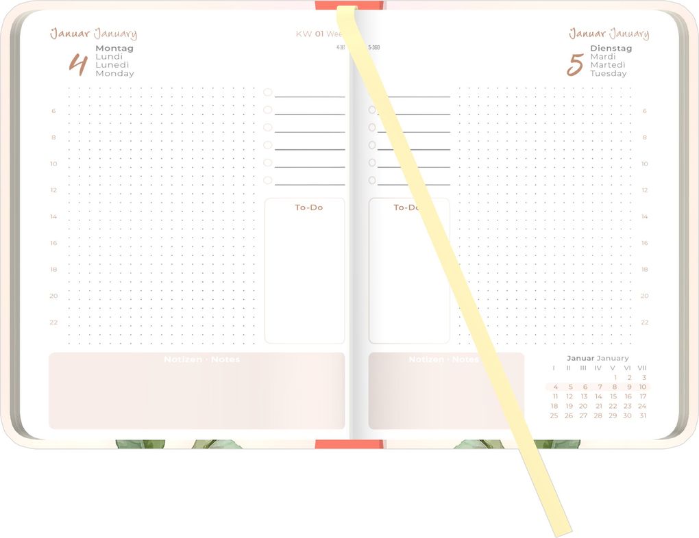 Weitere Ansicht: Daily Journal Roses 2027 | Neumann Verlage GmbH & Co. KG
