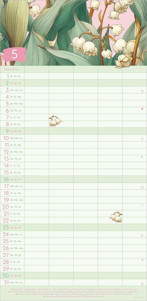 Weitere Ansicht: Floral 2027 | Neumann Verlage GmbH & Co. KG
