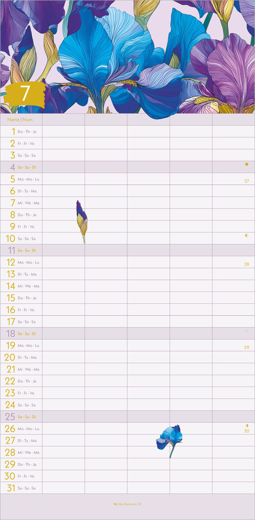 Weitere Ansicht: Floral 2027 | Neumann Verlage GmbH & Co. KG