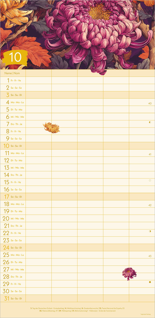 Weitere Ansicht: Floral 2027 | Neumann Verlage GmbH & Co. KG