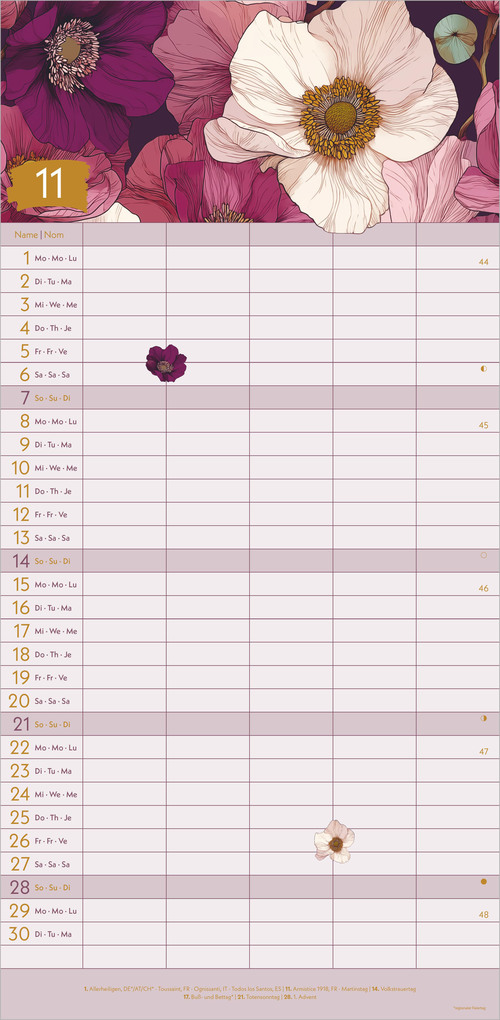 Weitere Ansicht: Floral 2027 | Neumann Verlage GmbH & Co. KG