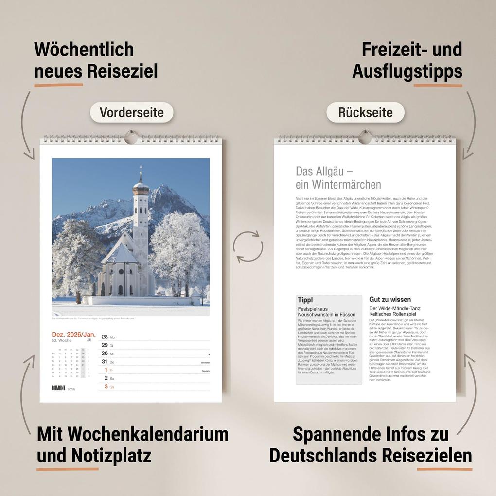 Weitere Ansicht: In Deutschland unterwegs 2027 | Neumann Verlage GmbH & Co. KG