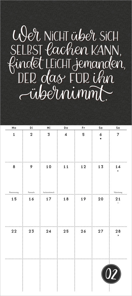 Weitere Ansicht: Funny Quotes Notizkalender 2027 | Neumann Verlage GmbH & Co. KG