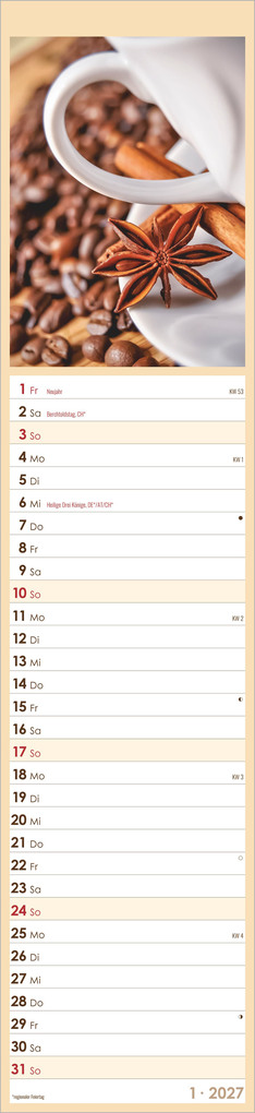 Weitere Ansicht: Küchenplaner Kaffee 2027 | Neumann Verlage GmbH & Co. KG
