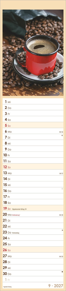 Weitere Ansicht: Küchenplaner Kaffee 2027 | Neumann Verlage GmbH & Co. KG