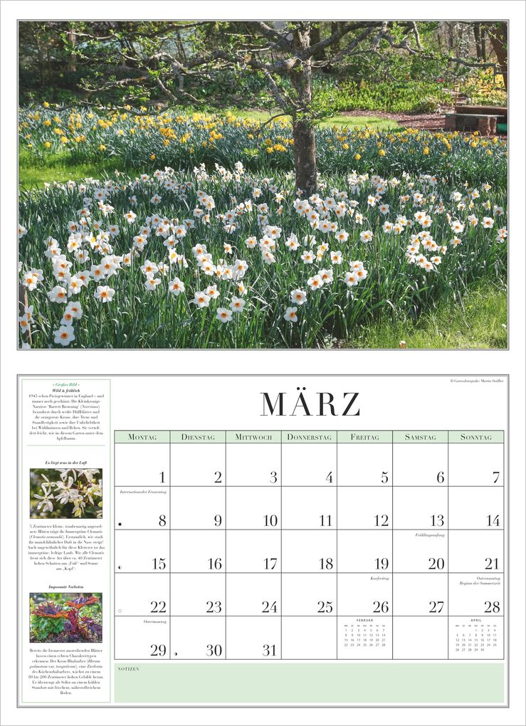 Weitere Ansicht: Garten-Kalender 2027 | Neumann Verlage GmbH & Co. KG