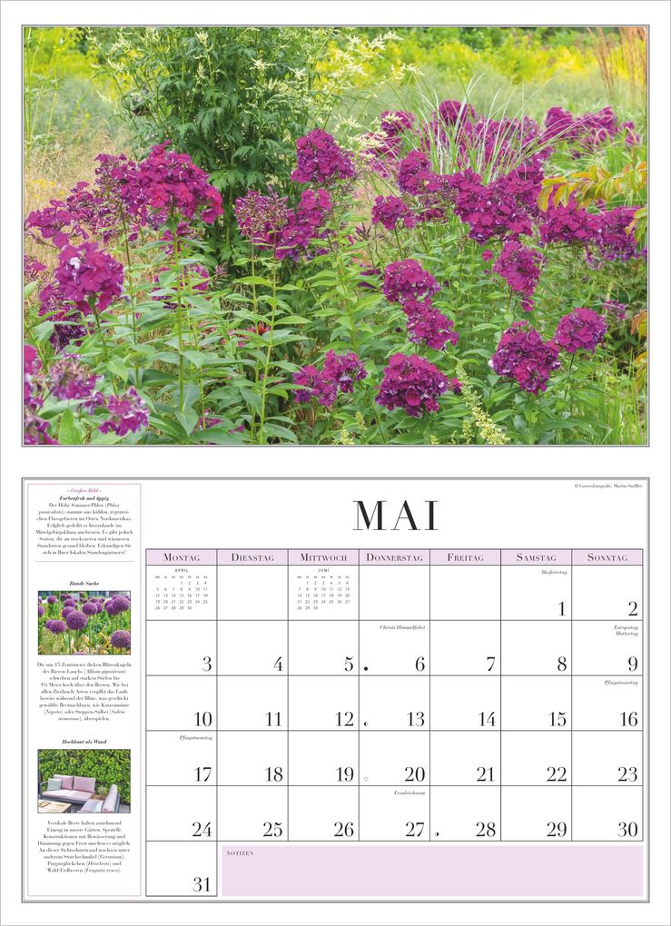 Weitere Ansicht: Garten-Kalender 2027 | Neumann Verlage GmbH & Co. KG