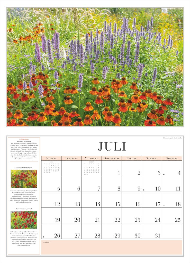 Weitere Ansicht: Garten-Kalender 2027 | Neumann Verlage GmbH & Co. KG