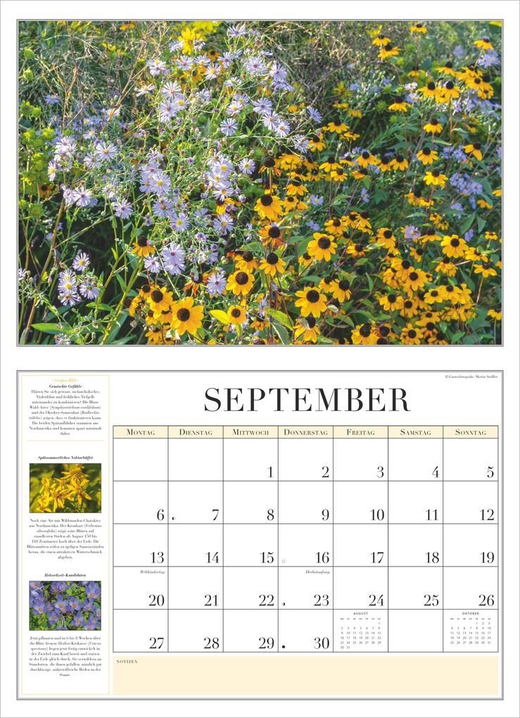 Weitere Ansicht: Garten-Kalender 2027 | Neumann Verlage GmbH & Co. KG
