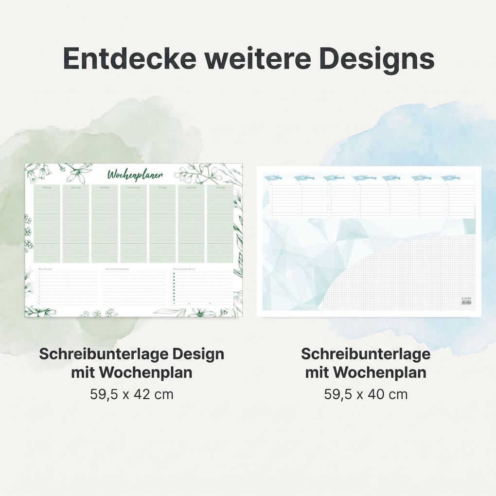 Weitere Ansicht: ZETTLER Schreibunterlage Design mit Wochenplan