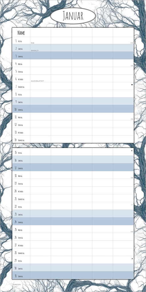 Weitere Ansicht: Familienplaner Deluxe 2027 | Neumann Verlage GmbH & Co. KG