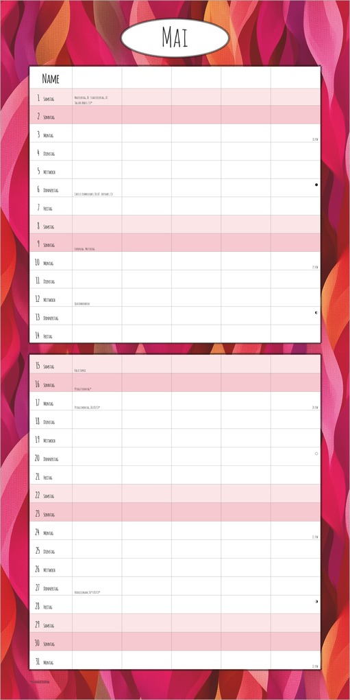 Weitere Ansicht: Familienplaner Deluxe 2027 | Neumann Verlage GmbH & Co. KG