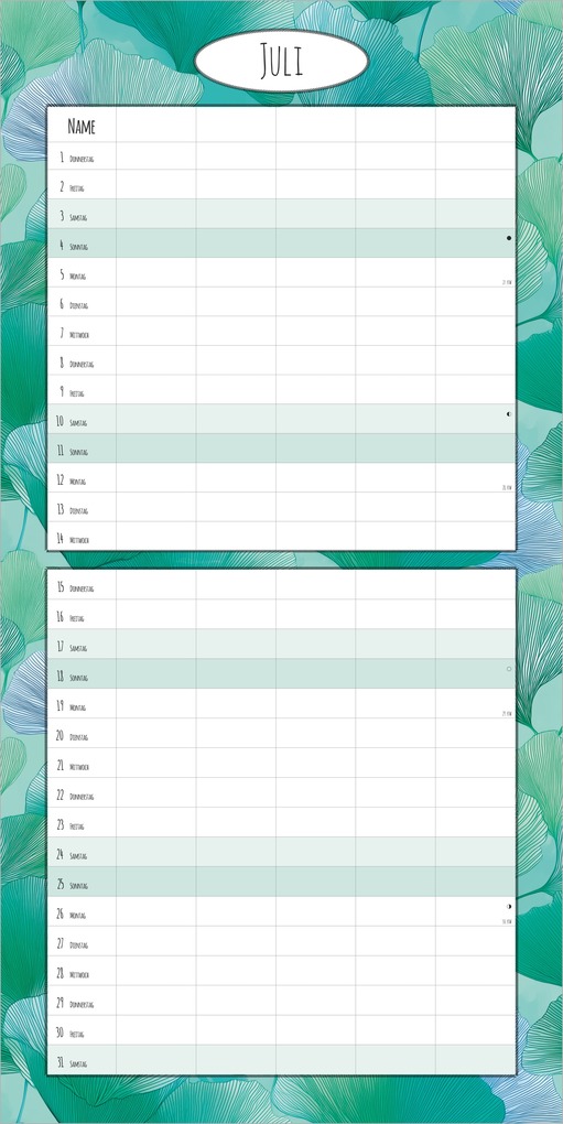 Weitere Ansicht: Familienplaner Deluxe 2027 | Neumann Verlage GmbH & Co. KG