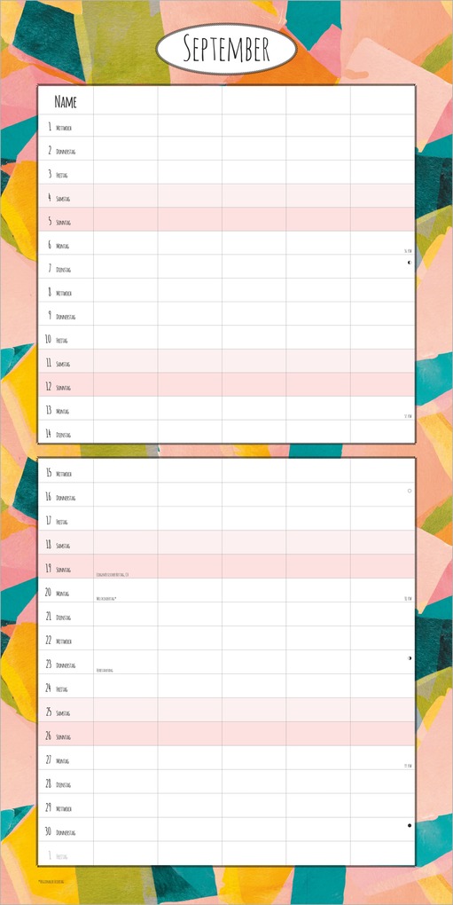 Weitere Ansicht: Familienplaner Deluxe 2027 | Neumann Verlage GmbH & Co. KG