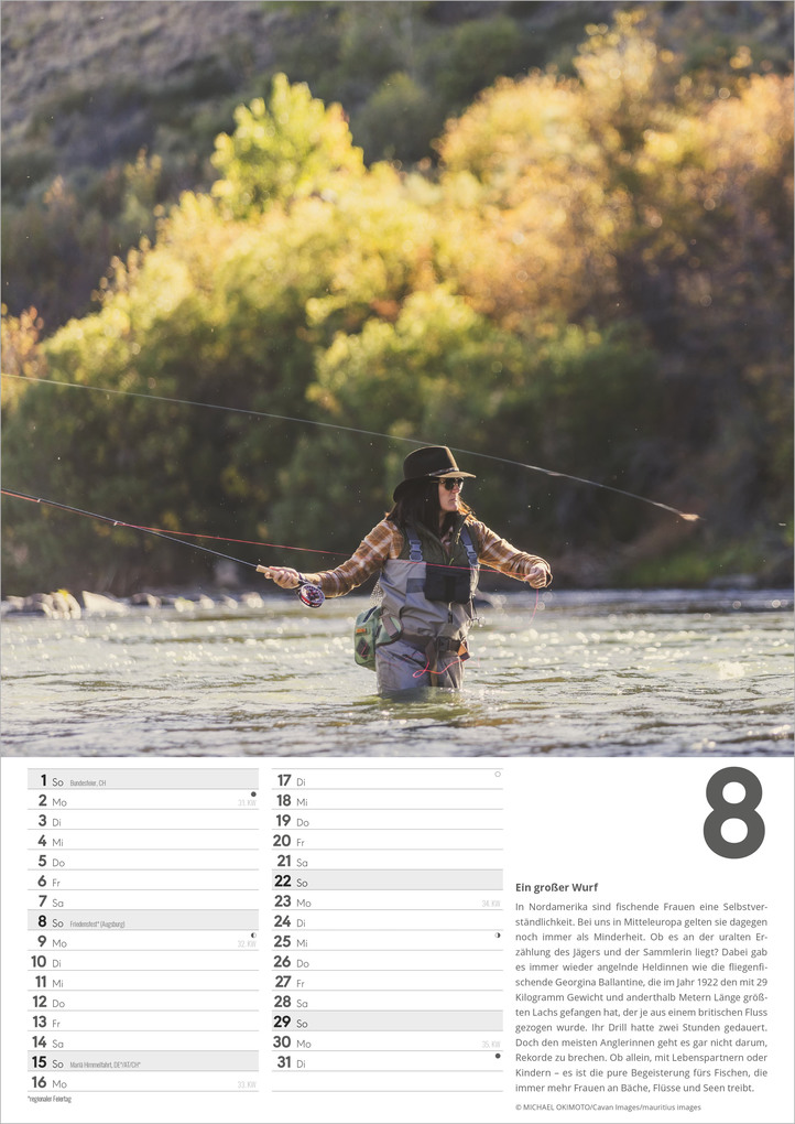 Weitere Ansicht: Der große Angelkalender 2027 | Neumann Verlage GmbH & Co. KG