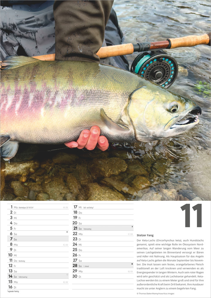 Weitere Ansicht: Der große Angelkalender 2027 | Neumann Verlage GmbH & Co. KG