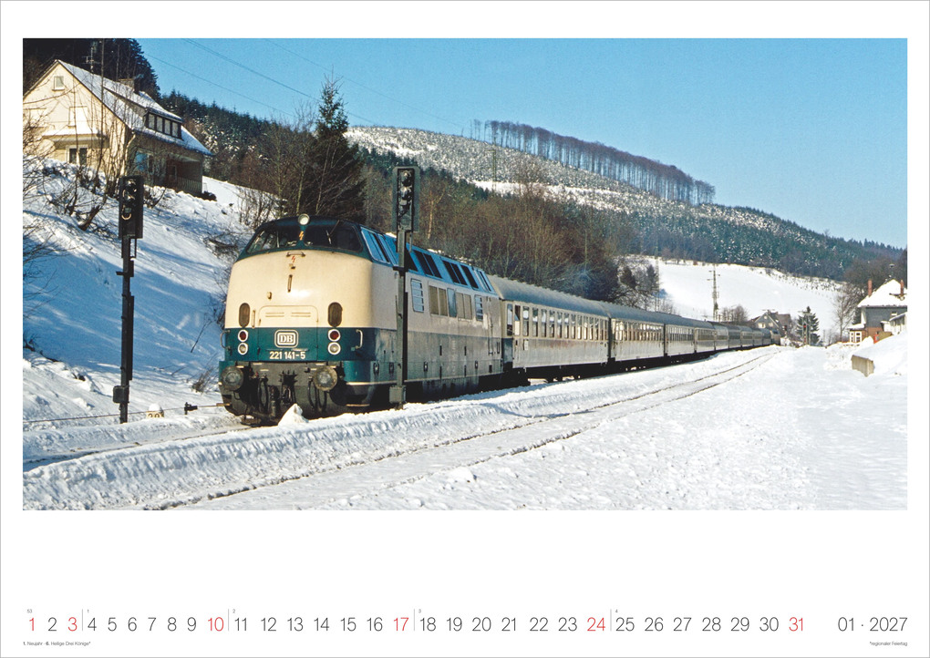 Weitere Ansicht: Eisenbahn-Nostalgie 2027 | Neumann Verlage GmbH & Co. KG