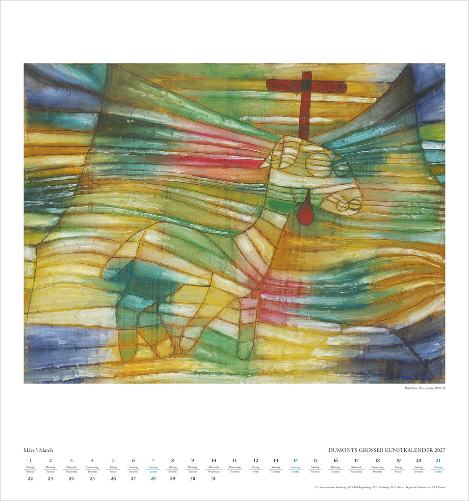 Weitere Ansicht: DUMONTS Großer Kunstkalender 2027 | Neumann Verlage GmbH & Co. KG