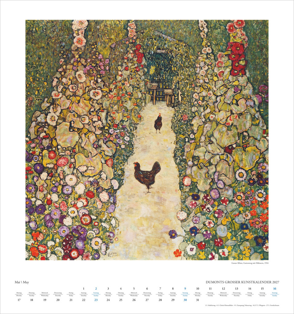Weitere Ansicht: DUMONTS Großer Kunstkalender 2027 | Neumann Verlage GmbH & Co. KG