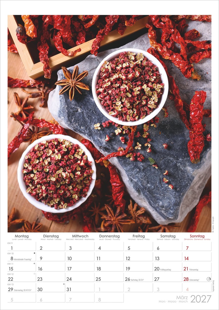 Weitere Ansicht: Kräuter & Gewürze 2027 | Neumann Verlage GmbH & Co. KG