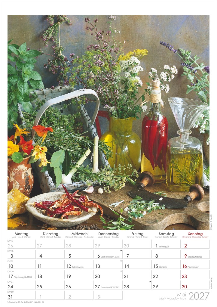 Weitere Ansicht: Kräuter & Gewürze 2027 | Neumann Verlage GmbH & Co. KG