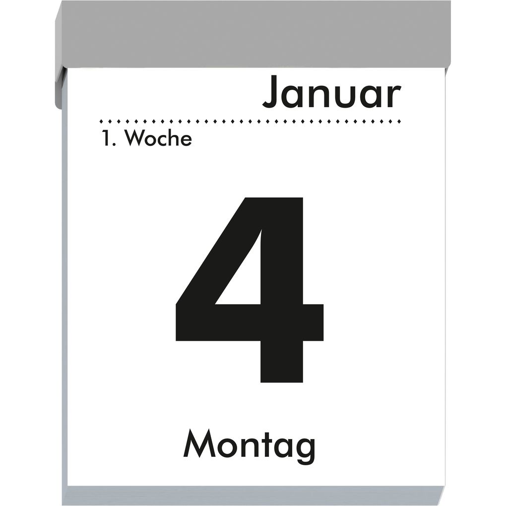 Weitere Ansicht: Tagesabreißkalender M 2027