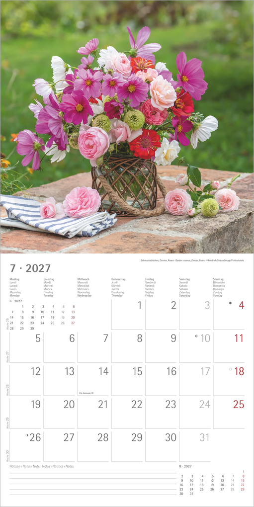 Weitere Ansicht: Blumenträume 2027 | Neumann Verlage GmbH & Co. KG