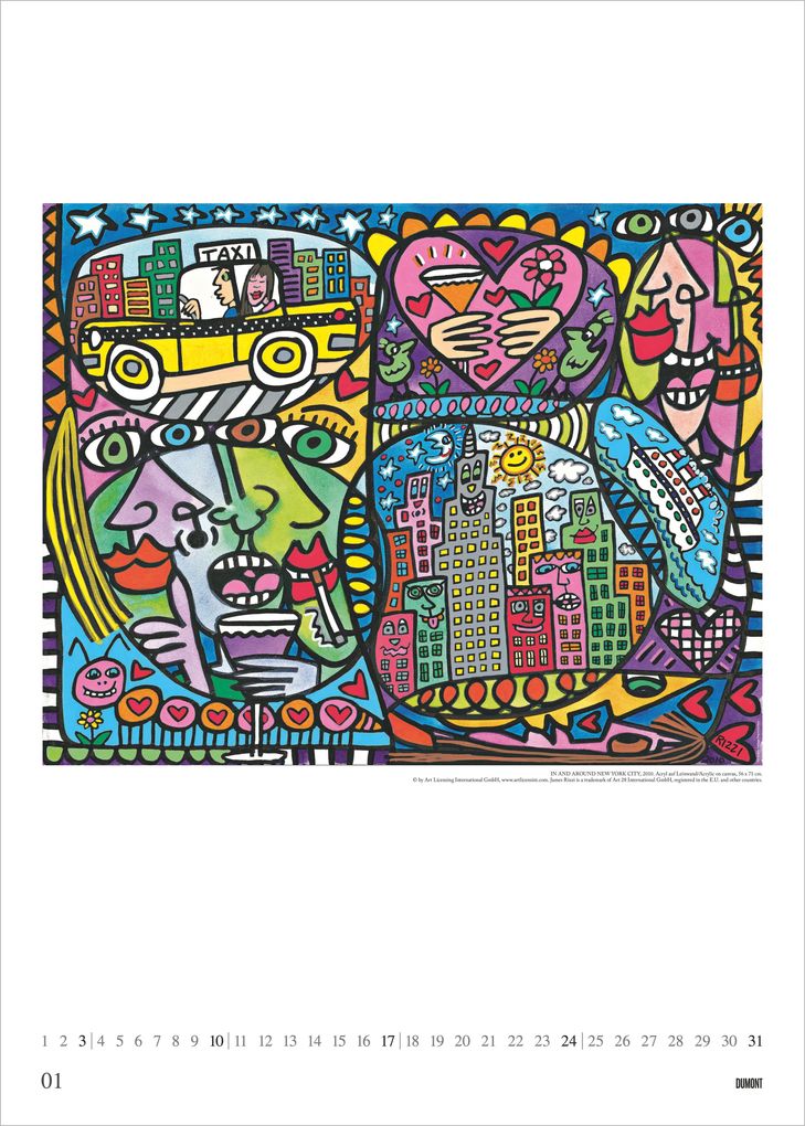 Weitere Ansicht: James Rizzi 2027 | Neumann Verlage GmbH & Co. KG