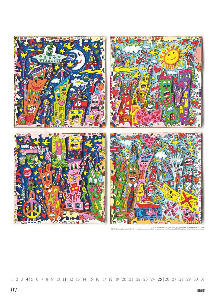 Weitere Ansicht: James Rizzi 2027 | Neumann Verlage GmbH & Co. KG