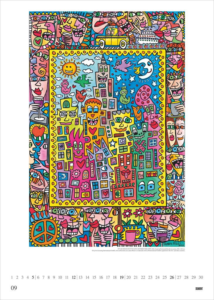 Weitere Ansicht: James Rizzi 2027 | Neumann Verlage GmbH & Co. KG