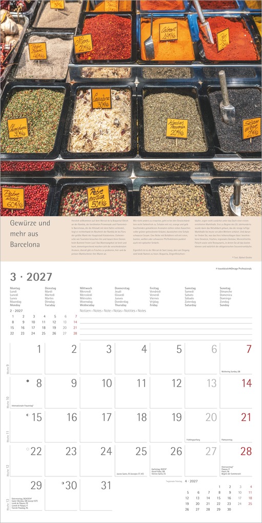 Weitere Ansicht: Kräuter und Gewürze 2027 | Neumann Verlage GmbH & Co. KG