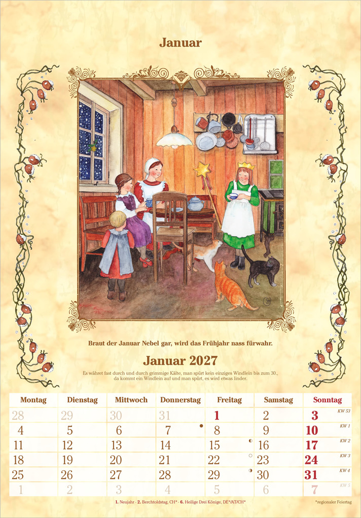 Weitere Ansicht: Bauernkalender 2027 | Neumann Verlage GmbH & Co. KG