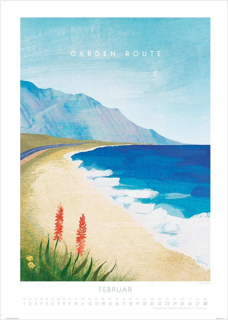 Weitere Ansicht: Rivers: Travelposter 2027 | Neumann Verlage GmbH & Co. KG