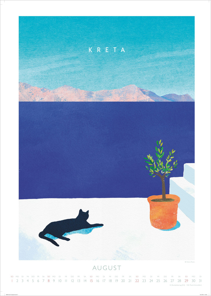 Weitere Ansicht: Rivers: Travelposter 2027 | Neumann Verlage GmbH & Co. KG