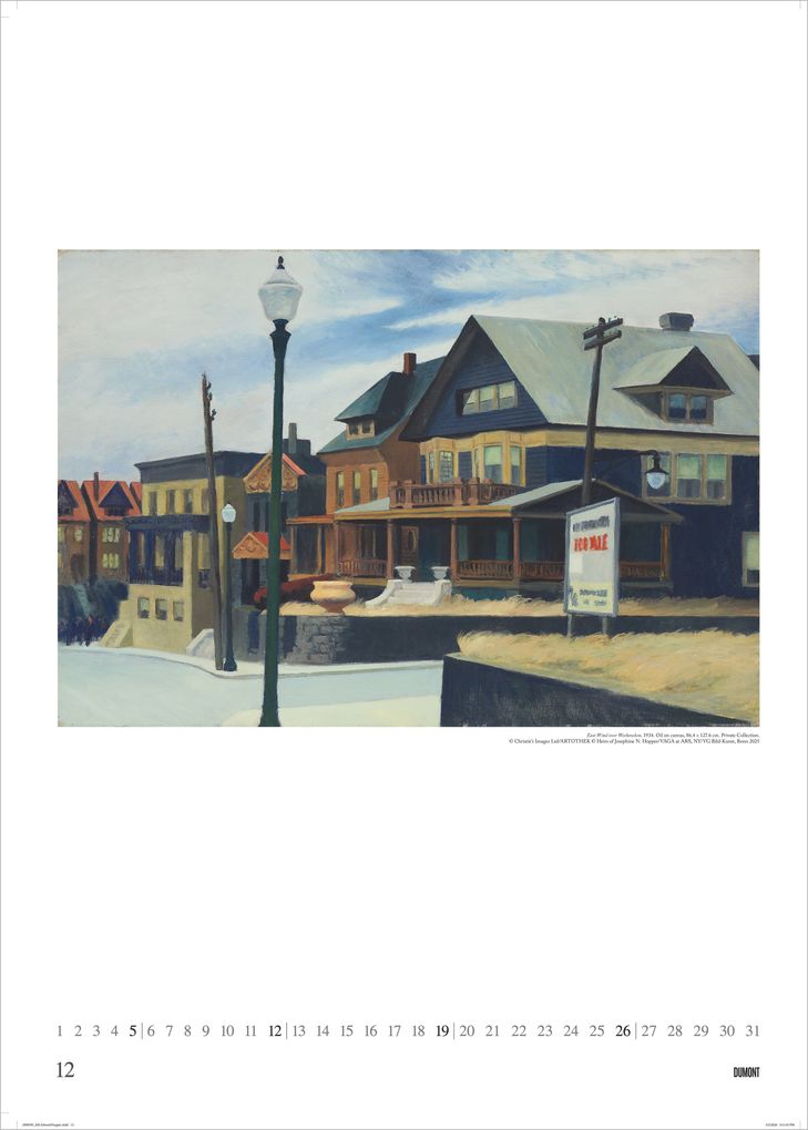 Weitere Ansicht: Edward Hopper 2027 | Neumann Verlage GmbH & Co. KG