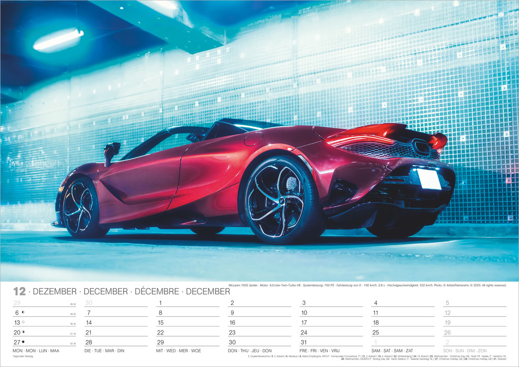 Weitere Ansicht: Sports Cars 2027 | Neumann Verlage GmbH & Co. KG