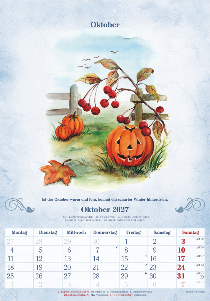 Weitere Ansicht: 100-jähriger Kalender 2027 | Neumann Verlage GmbH & Co. KG