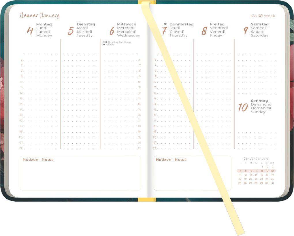 Weitere Ansicht: Lady Journal Flowers 2027 | Neumann Verlage GmbH & Co. KG